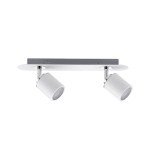 Paulmann 667.18 Spotlight Tube IP44 GU10 230V max. 2x10W dimmbar Weiß#Chrom 