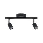 Paulmann 667.51 Spotlight Carolina IP44 GU10 230V max. 2x10W dimmbar Anthrazit#Chrom 