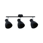 Paulmann 667.61 Spotlight Davy E27 230V max. 3x20W dimmbar Schwarz 