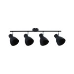 Paulmann 667.62 Spotlight Davy E27 230V max. 4x20W dimmbar Schwarz 