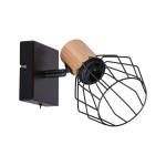Paulmann 667.66 Spotlight Lanka E14 230V max. 20W dimmbar Schwarz 