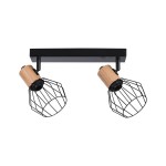Paulmann 667.67 Spotlight Lanka E14 230V max. 2x20W dimmbar Schwarz 