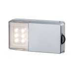Paulmann 704.98 LED Schrankleuchte Batterie SnapLED 53x95mm 25lm 2700K Silber 