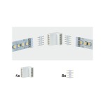 Paulmann 706.15 MaxLED Verbinder Eck-Stück 17x16mm max. 144W Weiß 