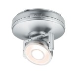 Paulmann 706.37 LED Unterschrankleuchte Batterie Rotate inkl. Schalter 92mm 66lm 3000K dimmbar Chrom matt 