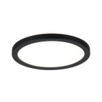 Paulmann 709.97 LED Panel Atria Shine Backlight rund 190mm 11,2W 850lm 3000K Schwarz 