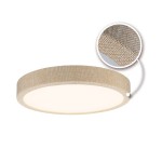 Paulmann 710.52 LED Panel Cosara IP44 rund 300mm 15W 1300lm 3000K Beige 
