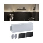 Paulmann 784.08 LumiTiles Zubehör Profil Top Abdeckung  80x24mm Telegrau 