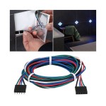 Paulmann 784.21 LumiTiles Kabel Square RGBW 1,3m 12V Schwarz Kunststoff 