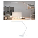 Paulmann 789.11 LED Schreibtischleuchte 3-Step-Dim FlexBar White Switch 700lm 9,5W Weiß 