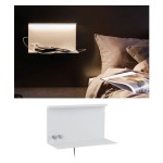 Paulmann 789.19 LED Wandleuchte Jarina 3000K 540lm / 200lm 230V 4,5 / 1,6W dimmbar Weiß 