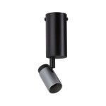 Paulmann 795.20 Neordic Wand-/Deckenleuchte Runa GU10 230V max. 20W dimmbar Schwarz#Anthrazit 
