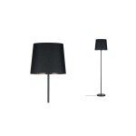 Paulmann 796.12 Neordic Stehleuchte Enja E27 max. 20W Schwarz/Kupfer Stoff/Marmor/Metall 