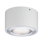 Paulmann 797.08 LED Deckenleuchte 3-Step-Dim Argun 3000K 280lm 230V 4,8W dimmbar Weiß#Alu gebürstet 
