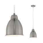 Paulmann 797.65 Neordic Pendelleuchte Hilla E27 max. 40W Eisen gebürstet dimmbar Metall 