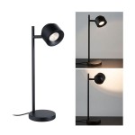 Paulmann 797.77 LED Tischleuchte 3-Step-Dim Puric Pane 2700K 400lm 5,5W Schwarz 