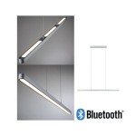 Paulmann 799.02 LED Pendelleuchte Smart Home Bluetooth Lento Tunable White 1800lm 43W Chrom matt dimmbar 