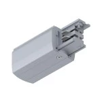 Paulmann 913.59 ProRail3 Einspeisung Ende Links 99,5x35mm max. 3680W Silber 