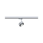 Paulmann 913.91 ProRail3 LED Schienenspot Aldan 533,8lm 8W 4000K dimmbar 230V Silber#Schwarz 