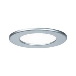 Paulmann 920.70 LED Einbaupanel IP44 rund 115mm 6W 390lm 4000K Chrom matt 