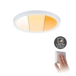 Paulmann 929.89 VariFit LED Einbaupanel Dim to Warm Areo IP44 rund 175mm 13W 1200lm 3 Step Dim to warm Weiß matt dimmbar 