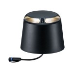 Paulmann 939.17 Plug & Shine LED Bodenaufbauleuchte Warmweiß Einzelspot Zweifacher Lichtaustritt, 180° IP67 3000K 2x3,3W Anthrazit 