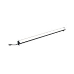 Paulmann 939.22 Plug & Shine LED Bodenaufbauleuchte Lichtleiste IP67 eckig 856x52mm 3000K 8,1W 660lm 24V Anthrazit Alu Druckguss 