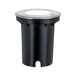 Paulmann 939.92 LED Bodeneinbauleuchte IP67 rund 108mm 3000K 3,5W 230lm 230V Edelstahl Metall 