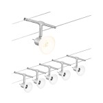 Paulmann 941.36 Seilsystem Sheela Basisset GU5,3 max. 5x10W dimmbar 230/12V Chrom matt#Opal 