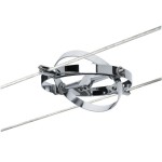 Paulmann 941.37 Seilsystem Cardan Einzelspot GU5,3 max. 10W dimmbar 12V Chrom matt#Chrom 