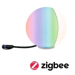 Paulmann 942.69 Plug & Shine LED Lichtobjekt Smart Home Zigbee 3.0 Globe IP65 RGBW+ 2,9W Weiß 