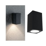 Paulmann 943.27 LED Wandleuchte Flame IP44 eckig 58x75mm 3000K 3,8W 320lm 230V Anthrazit Aluminium 