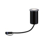 Paulmann 943.69 Plug & Shine LED Bodeneinbauleuchte Floor Einzelspot IP67 3000K 11W Grau 