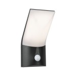 Paulmann 944.02 LED Außenwandleuchte Adya Bewegungsmelder IP44 120x128mm 3000K 10W 750lm 230V Anthrazit Aluminium 