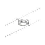 Paulmann 944.15 CorDuo LED Seilsystem RoundMac Einzelspot 200lm 4,5W 3000K 12V Chrom matt#Chrom 