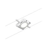 Paulmann 944.23 CorDuo LED Seilsystem MacLED Einzelspot 250lm 4,5W 3000K 12V Weiß matt#Chrom 