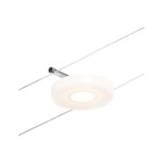 Paulmann 944.27 CorDuo LED Seilsystem DiscLED Einzelspot 200lm 4,5W 3000K 12V Chrom matt#Chrom 