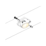 Paulmann 944.33 CorDuo Seilsystem Mac II Einzelspot GU5,3 max. 10W 12V Weiß matt#Chrom 