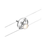 Paulmann 944.37 CorDuo Seilsystem Cardan Einzelspot GU5,3 max. 10W 12V Chrom matt 
