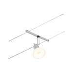Paulmann 944.49 CorDuo Seilsystem Sheela Einzelspot GU5,3 max. 10W 12V Chrom matt 