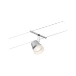 Paulmann 944.60 CorDuo Seilsystem Cone Einzelspot GU5,3 max. 10W 12V Chrom matt#Chrom 