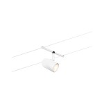 Paulmann 944.68 CorDuo Seilsystem Cup Einzelspot GU5,3 max. 10W 12V Weiß matt#Chrom 