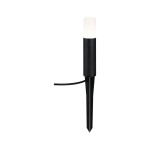 Paulmann 945.33 Plug & Shine LED Pollerleuchte Flarea Einzelleuchte IP65 200 mm 3000K 3,6W 150lm 24V Schwarz Metall 