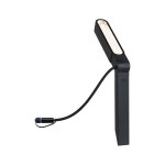 Paulmann 945.45 Plug & Shine LED Gartenstrahler Ito Einzelspot Vertikale Ausrichtung IP65 3000K 6W Anthrazit 