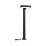 Paulmann 945.46 Plug & Shine LED Pollerleuchte Ito Einzelleuchte Horizontale Ausrichtung IP65 3000K 6W Anthrazit 