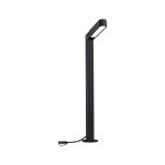 Paulmann 945.47 Plug & Shine LED Pollerleuchte Ito Einzelleuchte Vertikale Ausrichtung IP65 3000K 6W Anthrazit 
