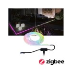 Paulmann 945.61 Plug & Shine LED Stripe Smart Home Zigbee 3.0 Smooth Einzelstripe IP67 RGBW+ 22W Weiß 