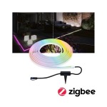 Paulmann 945.62 Plug & Shine LED Stripe Smart Home Zigbee 3.0 Smooth Einzelstripe IP67 RGBW+ 39W Weiß 