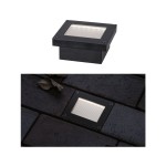 Paulmann 945.78 Solar LED Bodeneinbauleuchte Domenic IP67 3000K 6lm Schwarz 