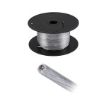 Paulmann 945.90 CorDuo Seilsystem Spannseil 100m 2,5mm² Transparent 